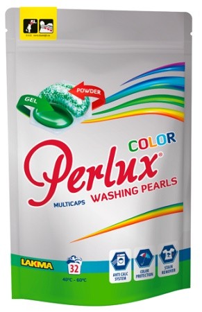 Perlux kapsle 32ks Color prací perly Perlux kapsle 32ks Color prací perly - Drogerie Prací prostředky Kapsle